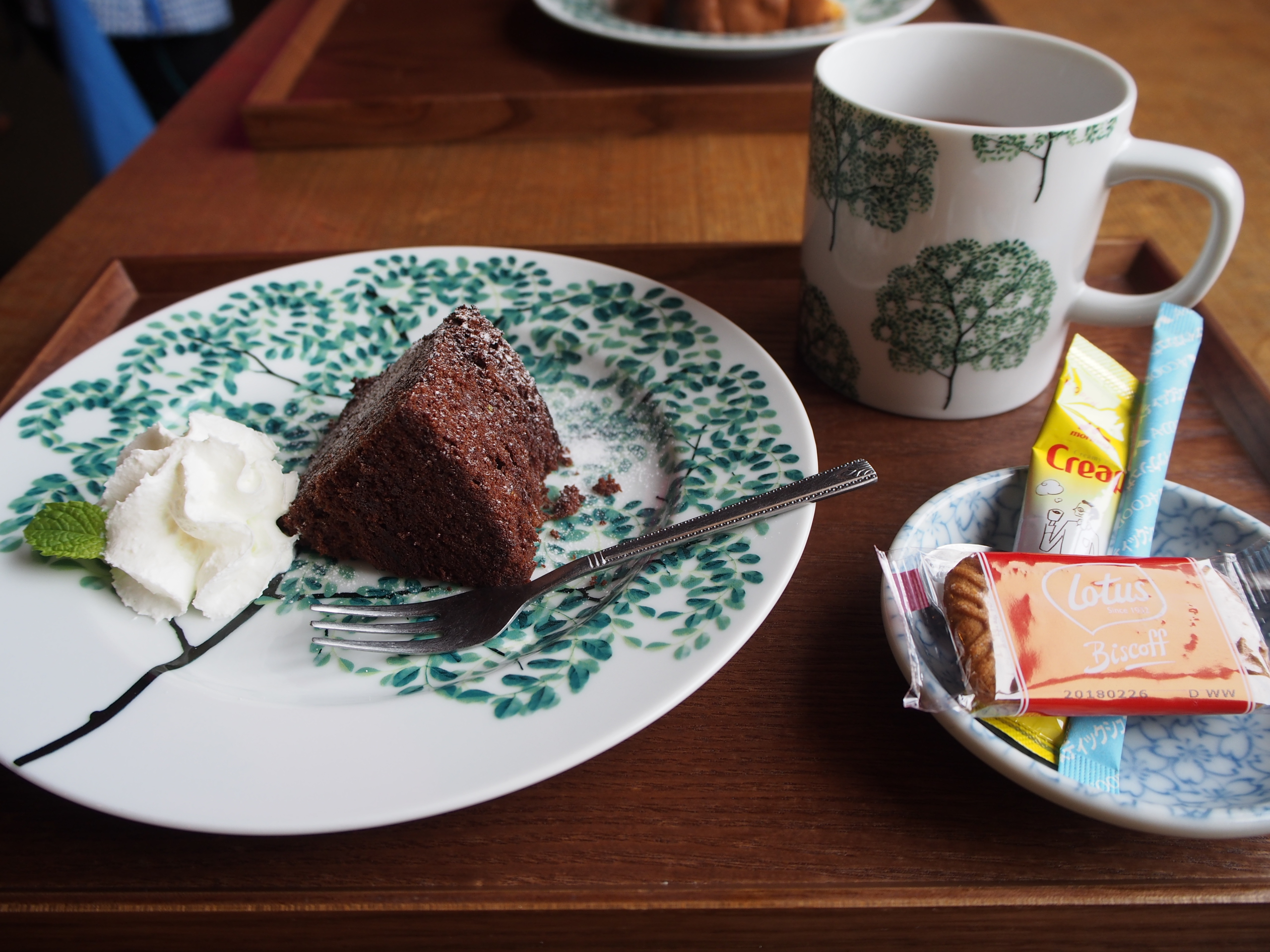 ぱんだ屋チョコケーキ